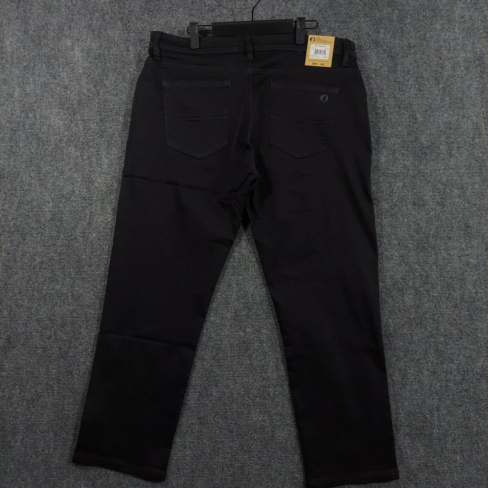 The American Outdoorsman Pants Men 36x30 (Fits 36x29) Phantom Black 5-Pocket